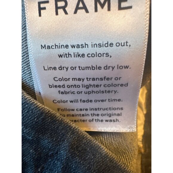 Frame Denim Le Crop Mini Boot Jeans Sz 32 - Picture 5 of 7